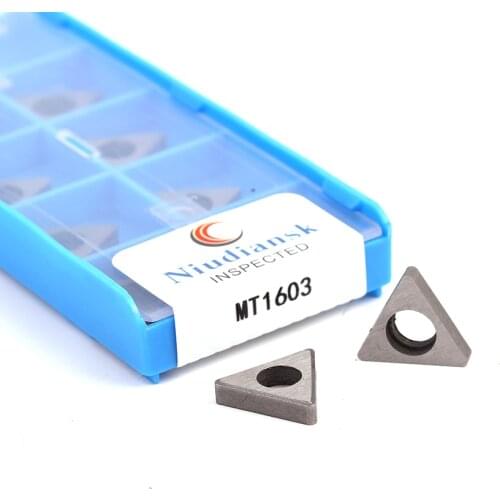 10pcs MT1603 T16-S MT2204 Carbide toolholder accessories shim Special for turning tool post of CNC lathe For TNMG cutting insert