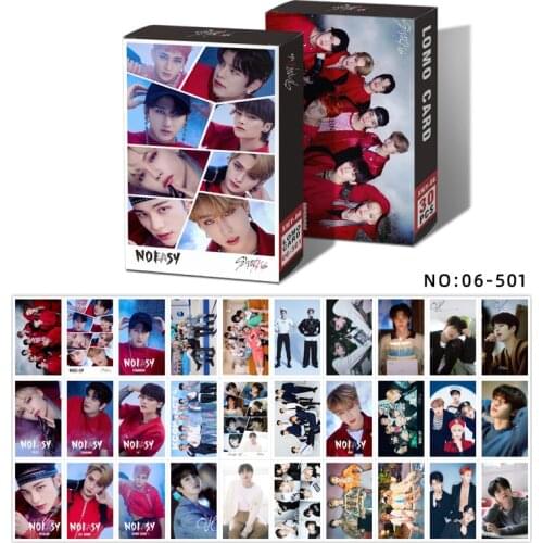 30pcs/set Kpop Stray kids Lomo Cards New Album No Easy Photo Cards High quality HD Photocards for fans Gift K-pop Straykids
