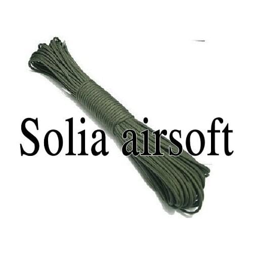 31 meter outdoor survival life saving safe rope for climbing mountain parachute lanyard for hunting