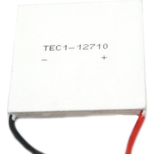 40x40mm TEC1-12710 Heatsink Thermoelectric Cooler Peltier Cooling Plate Refrigeration Module