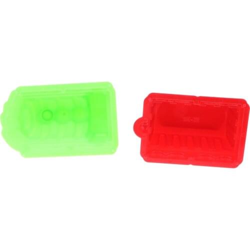 6Pcs Kids Sand Toys Die-cast Vehicle Mold Beach Sand Castle Toy Xmas Gift