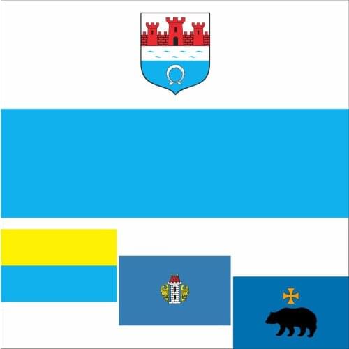 Poland 47 City POL Nowy Dwór Mazowiecki Flag 3X5FT 90X150CM 100D Polyester POL Suwałki Banner