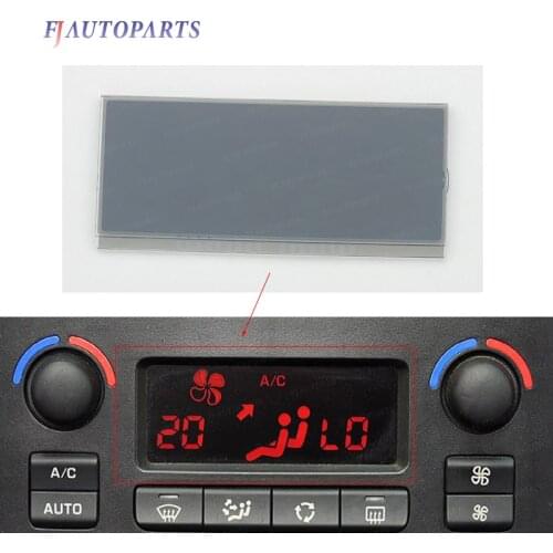 ACC Panel Monitor Module LCD Screen Display Air Conditioning For Peugeot 207 Pixel Repair Red background