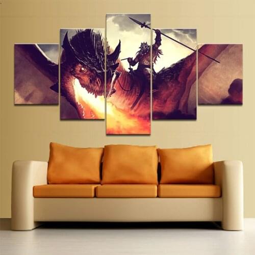 Home Decor 5 Piece HD Anime The Venture Bros Posters Painting For Living Room Decoration Pictures Home Decor Wholesale