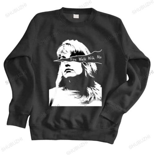 Men sweatshirt spring shubuzhi Twin Peaks hoodies Men Laura Palmer Fire Walk Soft Cotton Leisure warm mens shubuzhi hoodie