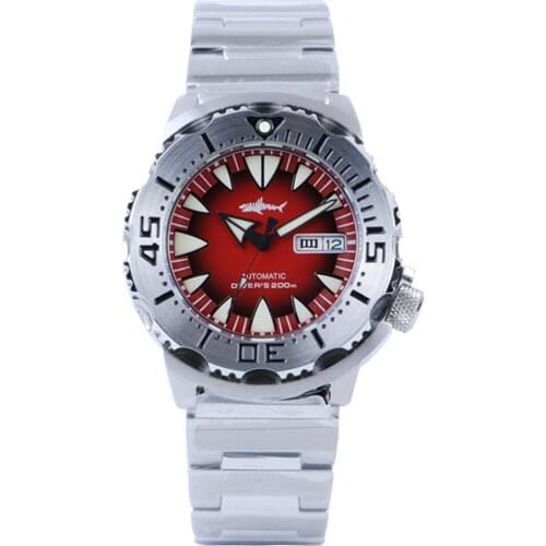 HEIMDALLR 62Mas Mens Diver Watches Men Automatic Watch Dive 20Bar Waterproof Mechanical Wristwatch Luminous NH36 Sapphire Mirror