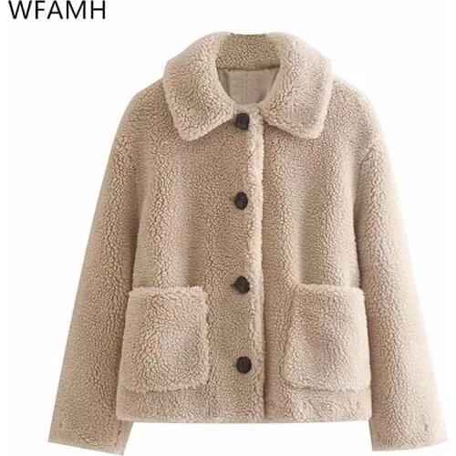 Шубы с воротником Wfamh China At AliExpress