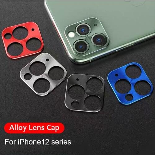 Camera Lens Protective Ring For iPhone 12 Pro Max mini case back protector For iPhone 12Pro 11 Pro xs xr MAX Metal Alloy Cover