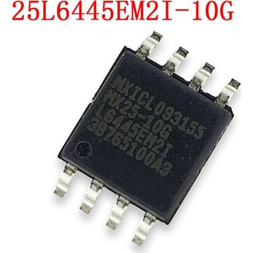 1pcs/lot MX25L6445EM2I-10G 25L6445EM2I-10G MX25L6445E MX25L6445 25L6445E SOP-8 New original