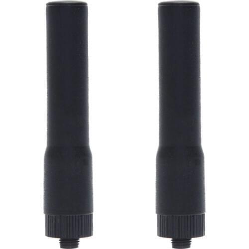 ABBREE ST20 Dual Band SMA-F 144MHz/430MHz Soft Antenna ST-20 for BAOFENG UV-5R BF-888S UV-82 UV-9R Plus Walkie Talkie SF20