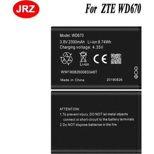 For ZTE WD670 Battery 2300mAh Replacement Batteria Batterie For ZTE WD670 Accumulator AKKU