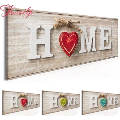 TOUOILP 3d diy full square&round Love home Sweet Home 5d diy diamond painting cross stitch diamond embroidery mosaic needlework