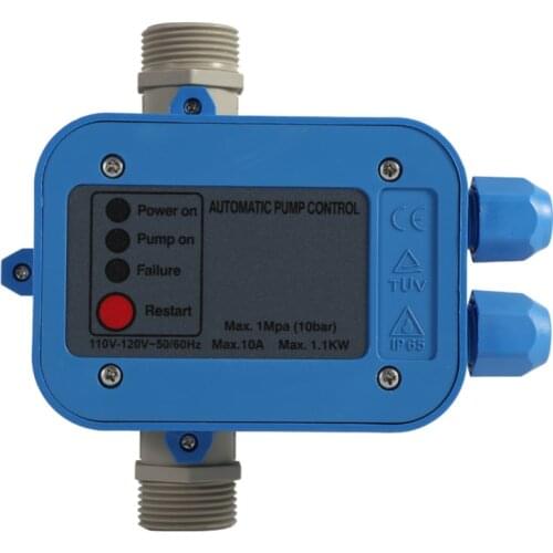 AC 110V 10A Automatic Electric Switch Control 10A Water Pump Pressure Controller Unit Electronic Switch Use For House