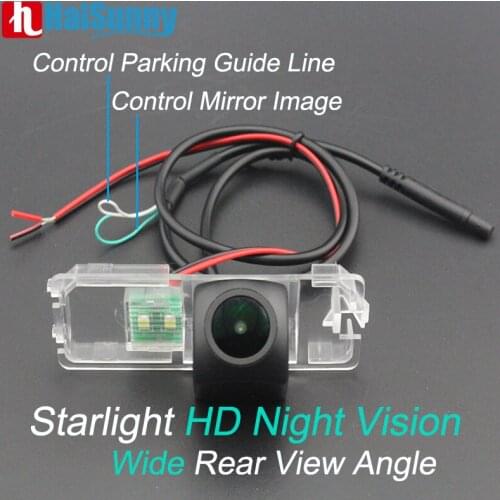 Car Rear Backup Reverse Camera For VW MK6 Golf 6 5 MK5 City Scirocco Passat CC B7 Phaeton MCCD Fisheye Night Vision Rearview