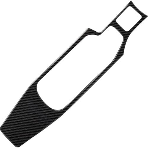 For Subaru BRZ Toyota 86 2016-2020 Carbon Fiber Central Control Cup Holder Panel Sticker Cover Trim Decor Accessories