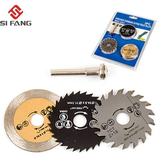 54.8MM Circular Saw Blade Wood Cutting Blade Power Tools Cutting Disc for Grinders Saw Rotary Blades Home Tools