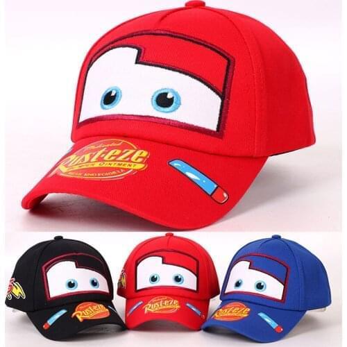 Disney Childrens Cartoon Car Breathable Sun Hat Cap Boy Girl Baseball Cap Sun Hat