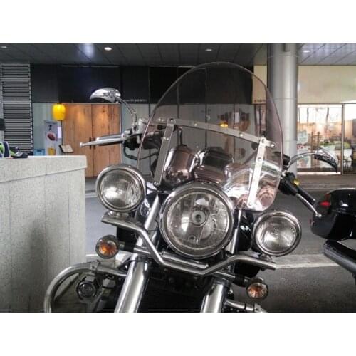 Smoke Windscreen Windshield For 1969-2017 Honda Magna Shadow Sabre Spirit 600 700 750 1100 Nighthawk Rebel 250 Aero ACE RS VLX