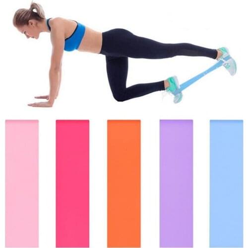 Yoga resistance band high elastic thickening auxiliary leg hip exercise resistance band beautiful squat auxiliary band