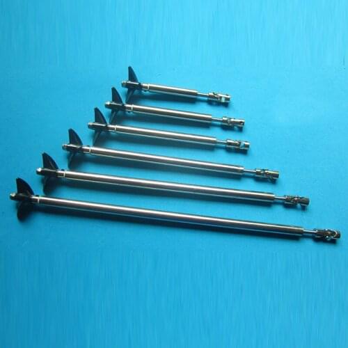 FATJAYF RC boat wire drive system OD 3mm stainless steel 30cm shaft set 2-blade propeller universal coupling 25cm shaft sleeve