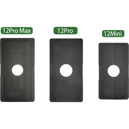 IPhone 12 Screen Mould LCD Outer Glass Metal Positioning Alignment Mold For iPhone 5 to iPhone 12 Pro Max Location Mould