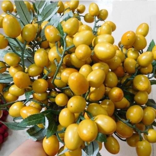 Kitchen toy Food Fruits Bunch Blueberry Cherry Vegetables Toy Model Simulation Food Early Educational Kid Pretend Play