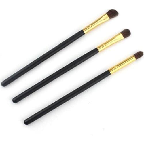 3pcs Professional Portable Eye Shadow Brush Superior Quality Durable Makeup Brush Set Skillful Manufacture Beauty Tools