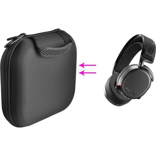 2019 New Nylon Portable Bag Storage Carrying Cover Box Case for SteelSeries Arctis Pro Wireless Gaming Headphones Headsets