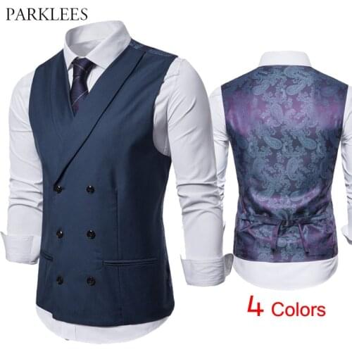 Shinny Luxury Paisley Floral Printed Men Vest Wedding Groomman Mens Dress Vests Casual Slim Fit Shawl Collar Patchwork Men Gilet