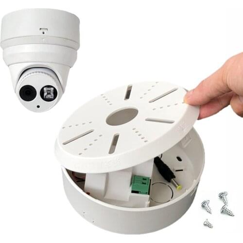 Owlcat ABS Plastics CCTV Security Surveillance Camera Bracket Dome Camera Ceiling Mount Bracket with DC12V2A Power Adapter
