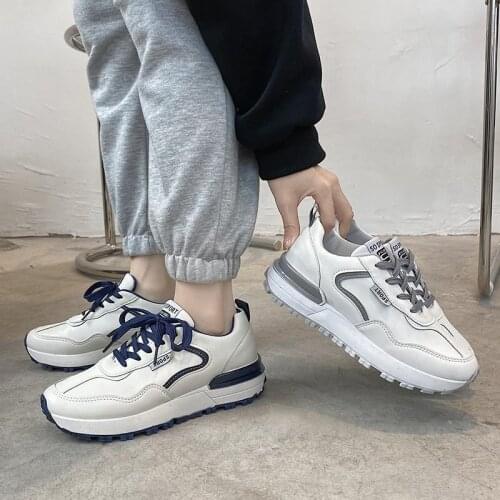 Woman Vulcanize Shoes 2021 Fashion White Chunky Sneakers Casual Ladies Sneakers Trendyol Lady Platform Shoes Zapatos Mujer Femme