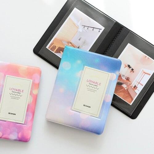 1 Pcs Photo Book Album 64 Pockets 3 Inch Storage Name Card Holder for Instax Mini B99