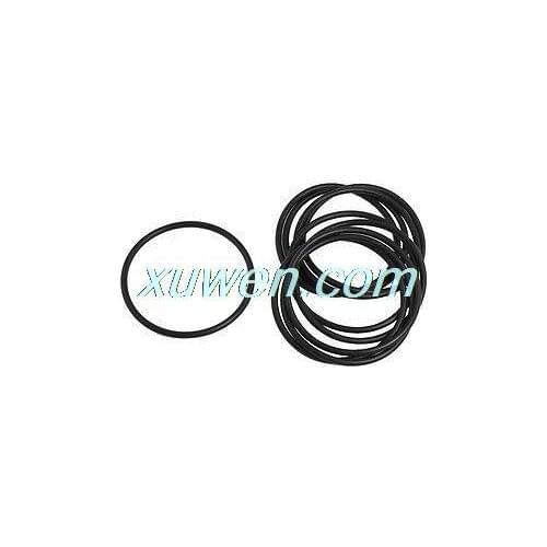 10 Pcs 70mm x 3 5mm x 63mm Mechanical Black NBR O Rings Oil Seal Washers