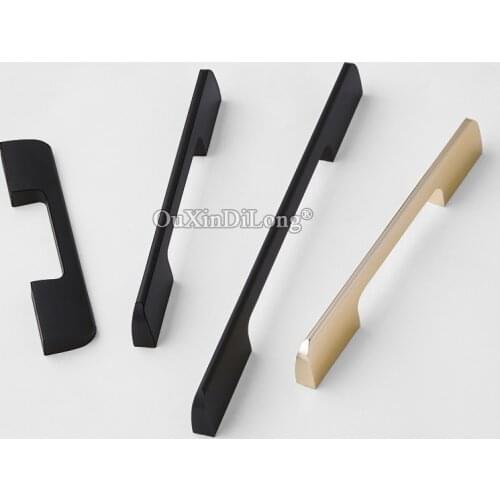 Plus Length 10PCS European Aluminum Alloy Kitchen Cabinet Door Handles Cupboard Wardrobe Drawer Dresser TV Cabinet Pulls Handles
