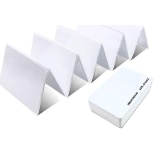100pcs RFID Card TK4100 125 KHZ RFID Card EM Thick ID Card Suitable for Access Control and Attendance Cards