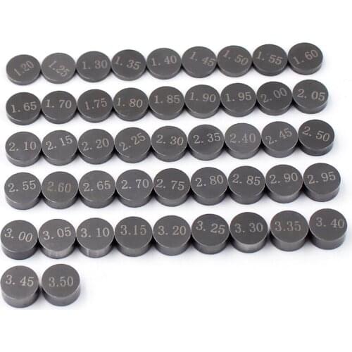 46pcs / 47pcs / 141pcs Motorcycle Engine Parts Adjustable Valve Shim Refill Kit For Honda VFR800 Interceptor 98-06 VFR750R RC30