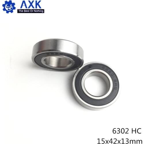 6302 Hybrid Ceramic Bearing 15*42*13 mm ABEC-1 ( 1 PC) Industry Motor Spindle 6302HC Hybrids Si3N4 Ball Bearings 3NC 6302RS