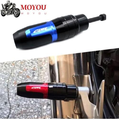 For honda CBR250R CBR300R CBR500R CBR600F CBR650F Motorcycle CNC Accessoires Falling protection Exhaust Slider Crash pad slider