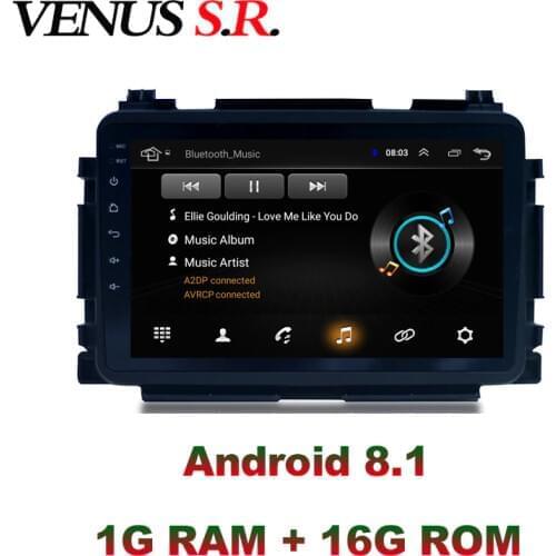 VenusSR Android 8.1 2.5D car dvd for Honda VEZEL HRV XRV multimedia headunit GPS Radio stereo gps navigation