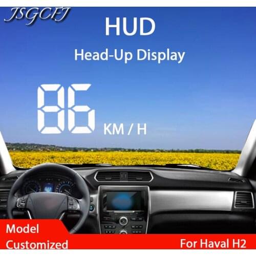 Car HUD Head Up Display Car Digital Speedometer Information Projector Racing For Great Wall For Haval H2