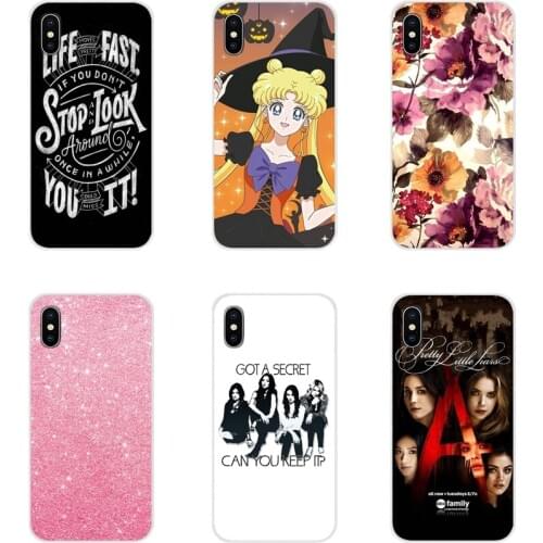 For Samsung Galaxy S4 S5 MINI S6 S7 edge S8 S9 S10 Plus Note 3 4 5 8 9 Cute Pretty Little Liars Girls Secret Series Design Cover