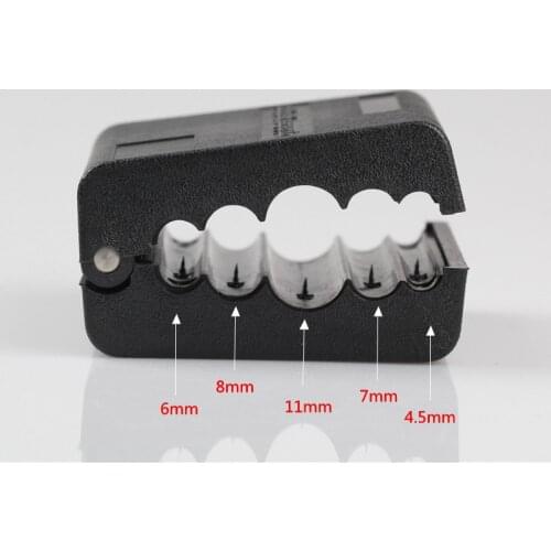 4.5mm-11mm Loose tube slitter Ribbon Cable Stripper Longitudinal Center Pipe Stripping Tool Tube Slitter Cable Cutter