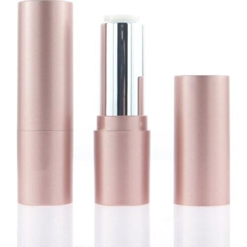 Lipstick Container Round Matte Black Rose Gold Empty Cosmetic Container DIY Top Grade Lipstick Tube Packaging 10pcs 30pcs