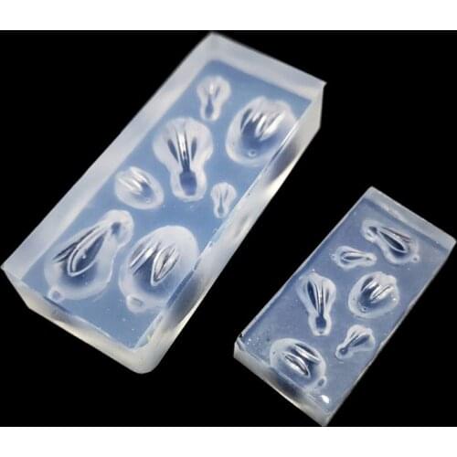 Rabbit Pendant Silicone Resin Mold Bunny Rabbit Epoxy Resin Mold Jewelry Tools Dried Flower Resin Decorative DIY Hand Crafts