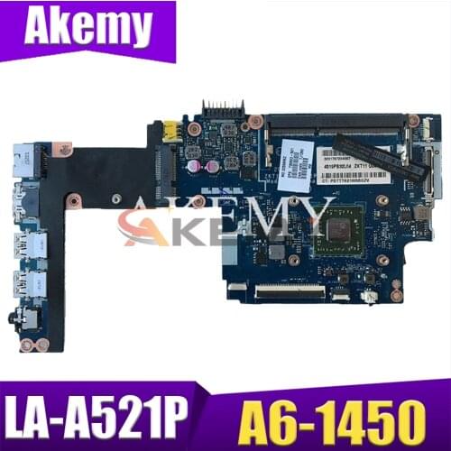 LA-A521P 730894-501 730893-001 744185-001 for HP Pavilion TS 11-e laptop motherboard with A6-1450 CPU fully Tested
