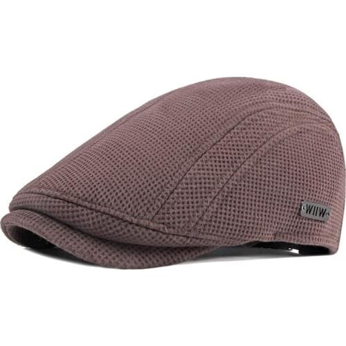 Fibonacci Fashion Hat For Mens Newsboy Cap Knitting Beret Hats Winter Men Hat Casquette Homme Flat Cap Dad Peaked Caps