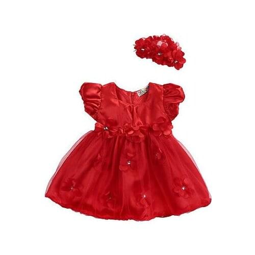 New Fashion Toddler Newborn Baby Girls Tutu Princess Dress Off Shoulder O-Neck Party Pageant Gown Tulle Dress UK