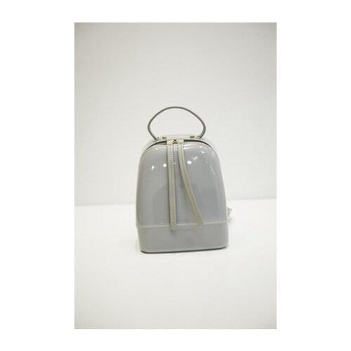 Jelly Backpack Candy Backpacks Teenage Girls Plastic Silicone Waterproof Transparent Backpack PVC School Bag Mochila Feminina