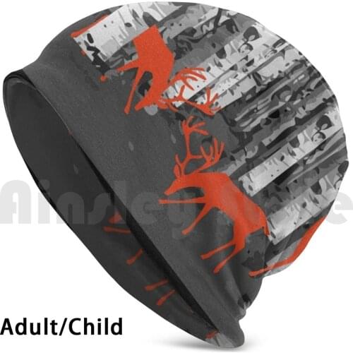 Red Deers In Birch Forest Hat Hat Abstract Mountain Blue Mountain Intothewild Foggy Forest