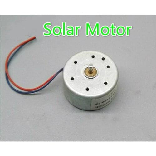 200PCS New DC Micro 300 Solar Motor For Scientific Hobby Toys DIY Accessories 3V 4.5V 5V(6.8)
